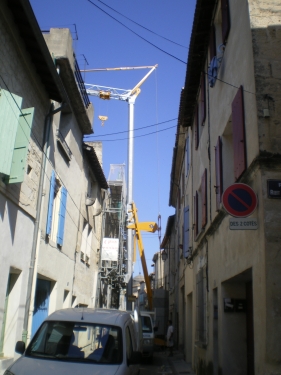 Toiture centre ville de  Beaucaire 